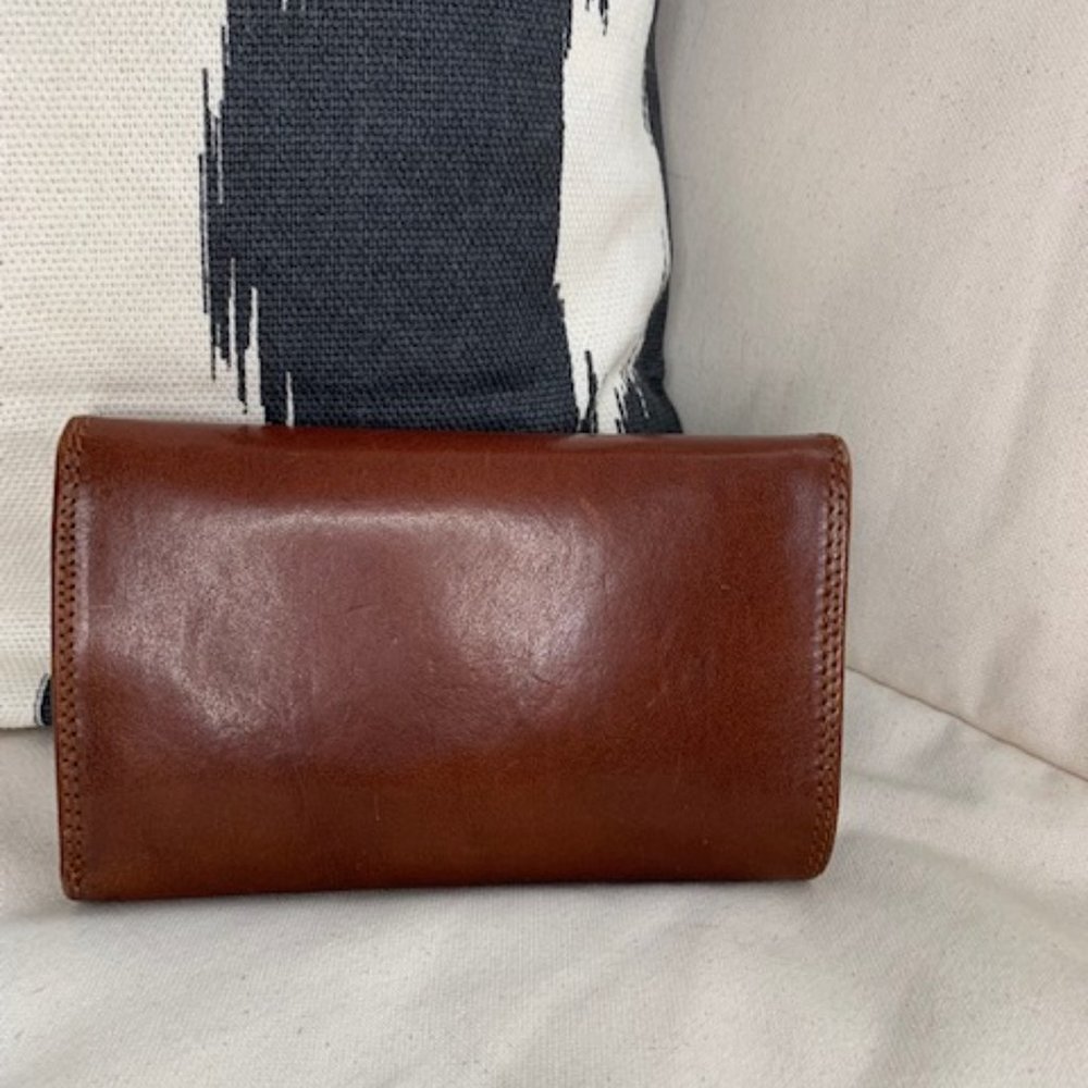 Beautiful all leather medium-sized wallet - Picture 3 of 12